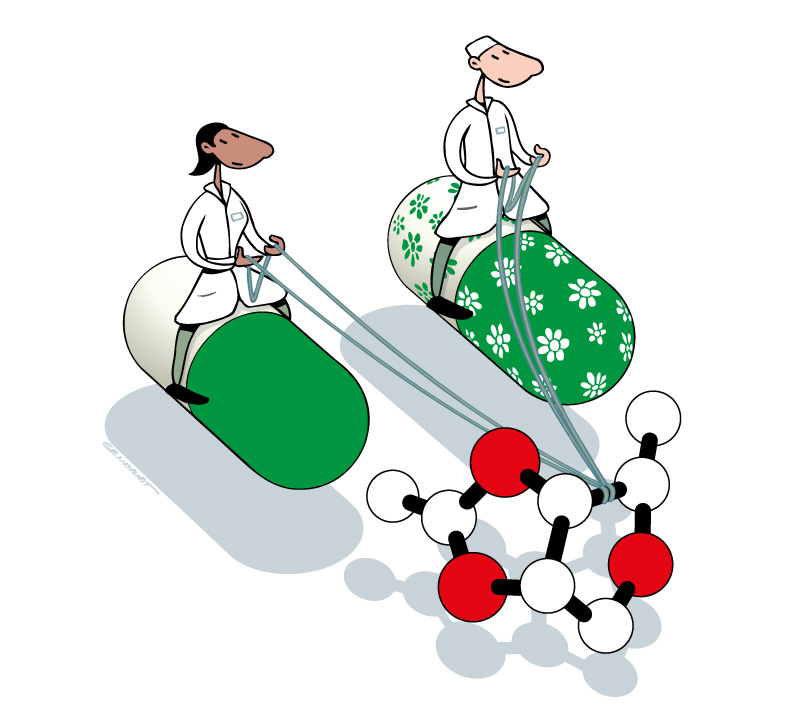 Médicaments génériques - mêmes molécules