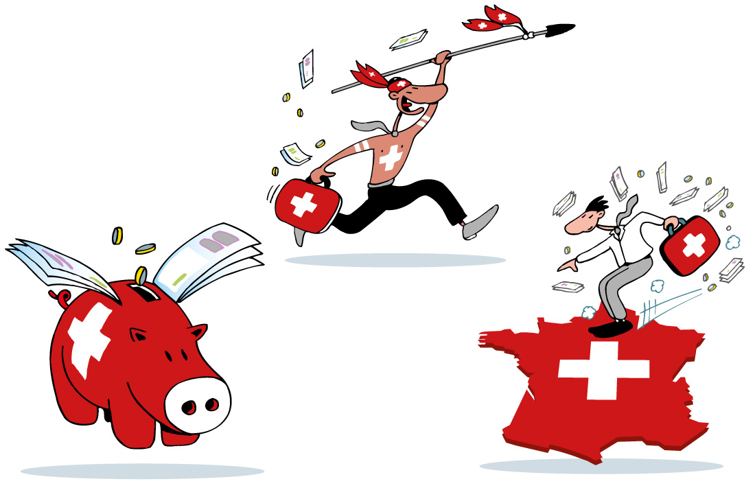 Les banquiers suisses attaquent le marché français