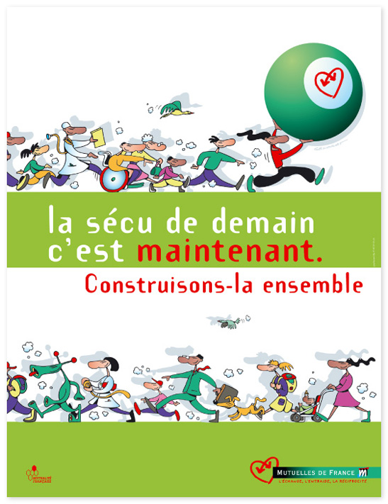 Campagne Sécu 2003 – Affiche
